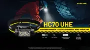 Nitecore HC70 UHE 1600 Lumens 156m Throw Distance USB-C Rechargeable Headlamp