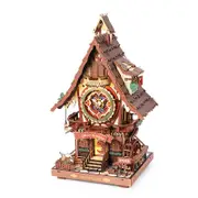 ROKR Cuckoo Clock Mechanical 3D Wooden Puzzle-Colorful