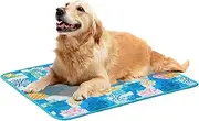 Cat Cooling Mat - Pet Cooling Pad Bed,Foldable Scratch Resistant Sleeping Mat Bed Pet Supplies for Indoor Outside Sofa Crate Dogs Cats