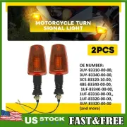 For Yamaha TW200 XT225 XT250 Turn Signal Light Lamp Pair Front/Rear Indicator 2x