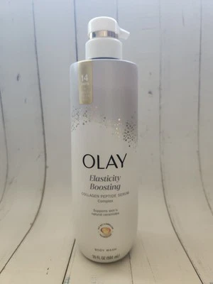 OLAY Elasticity Boosting Collagen Peptide Serum Complex Body Wash, 20 fl oz