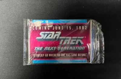 Impel Star Trek The Next Generation SEALED Promo Pack 1992