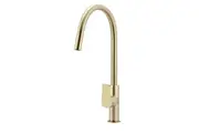 Meir Round Piccola Pull Out Kitchen Mixer Tap Tiger Bronze MK17PD-PVDBB
