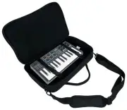 Rockville M25 BLACK 25 Key USB Wireless MIDI Keyboard Controller w/Bluetooth+Bag