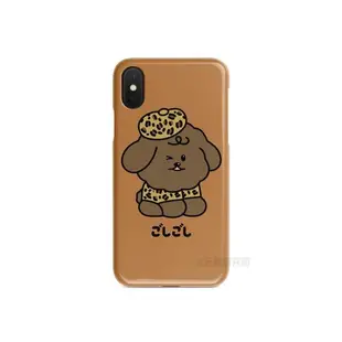 可愛泰迪狗IPhone手機殼卡通