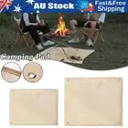 Fireproof Ember Mat Fire Pit Mat BBQ Grill Blanket Protector Deck Patio Lawn AU