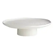 Ecology Ottawa 32x8.5cm Footed Stoneware Cake Stand Food Dessert Tray Calico