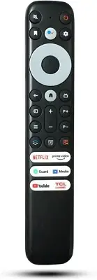 TCL RC902V (IR) Replacement Remote Control for TCL Mini-LED QLED 4K UHD Smart TV