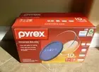 NIB Pyrex Cooking Solved Food Storage Set Glass Bowls Containers 10 Piece Dishes