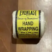 Everlast Boxing Hand Wrap White Wrapping Model 4452 2” X 236” Choice Of Champion