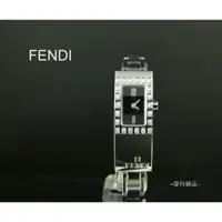 在飛比找蝦皮購物優惠-【摩利精品】FENDI 3300L方型原鑲鑽錶*真品* 低價