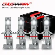 For Smart Fortwo 2008-2015 LED Headlight Bulbs Hi & Lo Beam Qty 4 6000K White (for: Smart)