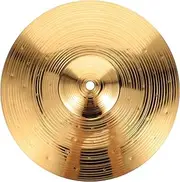 LIFKOME Jazz Drum Cymbal Practice Drum Set Cymbal Sturdy Brass Splash Smooth Edges for Musicians