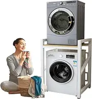 Storage Shelf Over Washer and Dryer for Bathroom Laundry Room 4cm Thick Steel Frame Load Capacity 300kg Drum Washing Machine Storage Rack