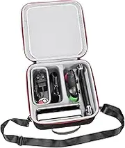 RLSOCO Nintendo Switch Carry Cases -Fit Extra Switch Pro Controller -Hard Shell Nintendo Switch Game Case with a Mini Case-Ideal for Travel and Home Storage(Not for OLED)