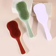 3Pcs Paddle Hair Brush Handheld Massage Brush Hair Comb Paddle Hairbrush with