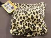 New Hilasal Beach In A Bag Towel Leopard Skin Brand New 100% Cotton Vintage