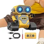 Remote Control Robots for Boys, Gesture Sensing RC Robot Interactive, Remote Control Toys Robotic Pet with LED Eyes, Preschool Learning for Kids Ages Over 3