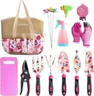 Monika Gardening Kit 20 Piece Transplanter Fork Cultivator Trowel Pruner