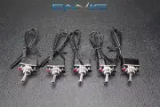 5 PCS ON OFF TOGGLE SWITCH PRE WIRED 2 AMP 250V 4 A 125V SPST ROCKER IBTSSS