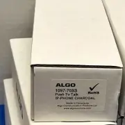 ALGO 1097-70SS PUSH TO TALK IP-PHONE CHARCOAL HANDSET