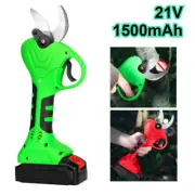 Electric Tree Branch Cutter Tool Cordless Pruning Shears Battery Powered Pruner
