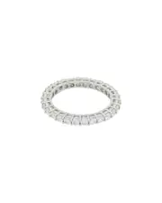 Diana M. Fine Jewelry Platinum 1.11 ct. tw. Diamond Eternity Ring 5.25 NoColor