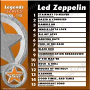 LED ZEPPELIN LEGENDS KARAOKE CD+G # 115,GOOD TIMES BAD TIMES,BLACK DOG NEW