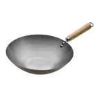 Pyrolux Wok With Wood Handle - 30cm