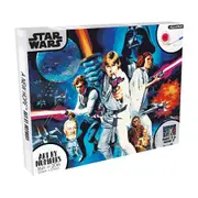 Aquarius 41x51cm Star Wars One Sheet Art By Numbers Painting/Paint Kit 12y+