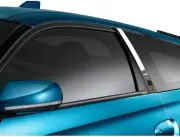 2pc. Luxury FX Stainless Steel Pillar Post Trim for 2011-2016 Honda CR-Z 2DR (for: Honda)