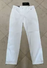 J Lindeberg Women's Golf White Pia Pants GWPA06638 Size 27" New With Tags