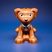 New Lego Animals Rare Brown Labrador Puppy Dog Minifigure 2017 Retired