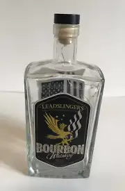 Lead Slingers Bourbon Whisky - String Light Bourbon Bottle Lamp