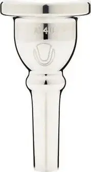 Denis Wick Ultra AT Tuba Mouthpiece, Silver-Plated, AT4U