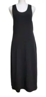 Rag & Bone L Black Nora Dress Back Cut-Out Sleeveless Size Large