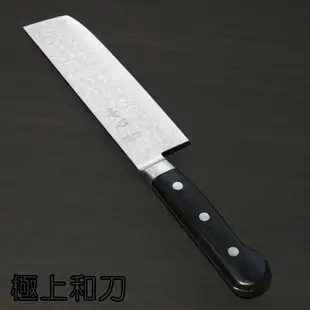 【極上和刀】 一心刃物 菜切薄刃 大馬士革VG10夾鋼 is204【日本高品質菜刀】