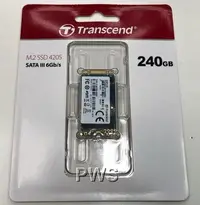 在飛比找Yahoo!奇摩拍賣優惠-☆【創見 MTS420S 240G 240GB M.2 22