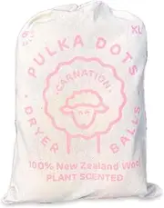 Pulka Dot's Plant Prescented Dryer Balls (Carnation Flower)