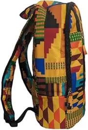 Kente African Laptop Backpack by Tribe Afrique