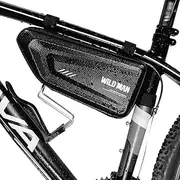 Ycle Triangle Frame Bag Water Ycle Pouch Top Tube Pack Lightweight Bike Storage Bag Black