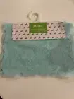NWT Easter Blue Spring Lace Egg Table Runner Home Decor 13x72" Floral Egg Scallo