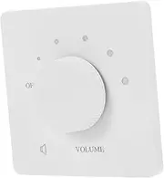 ABOOFAN Volume Control Switch Amplifier Speaker Selector Switch Switcher Speaker Control Panel Volume Adjustment Switch Tone Switch Panel Tone Switch Knob Sound Volume Switch Plastic White