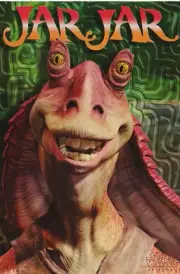 Star Wars Jar Jar Binks Vintage 24x36 Poster