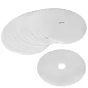 Tree Mulch Ring 27cm Nonwoven Tree Protector Mat Plant Cover Silver 20 Pack