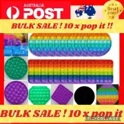 Pop Its Fidget Toy Infinity Cube Push Bubble Stress Relief Kid Pop it TikTok2021