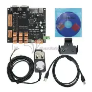 9 Axis CNC Controller Kit Stepper Motor Breakout Board +Handwheel+USB Cable+CD Z