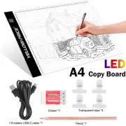 Aibecy A4 LED Dimmable Tracing Light Box Drawing Board Art Design Copy Pad White