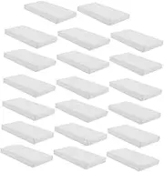 KOCKSHION 20 Pulp Tissue Refills for Cars Convenient Travel Napkin Holder Refills for Auto Visor for Use Keeps Tissues Messes