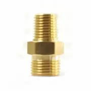 Interstate Pneumatics FA414B 1/4 Inch NPSM Male x 1/4 Inch NPTF Male